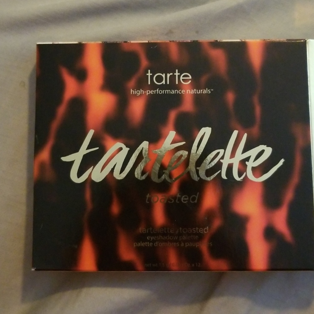 Tarte tartelette toasted eyeshadow palette NEW